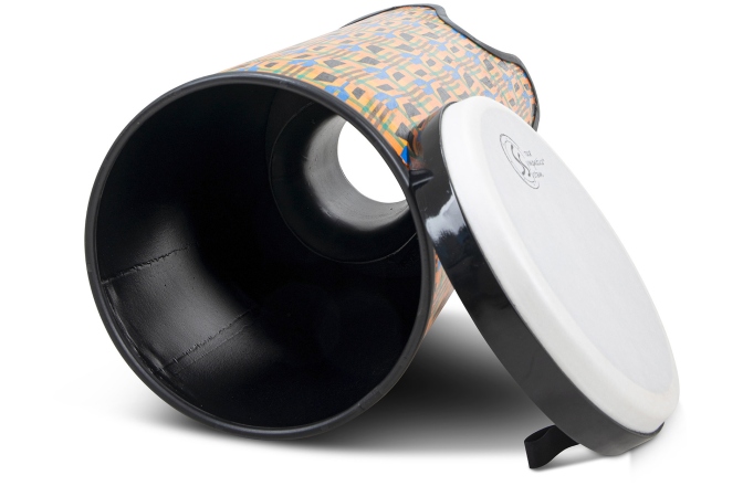 Tobă de mână Toca Freestyle II 12" x 24" Kente Cloth