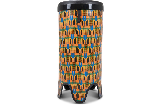 Tobă de mână Toca Freestyle II 12" x 24" Kente Cloth