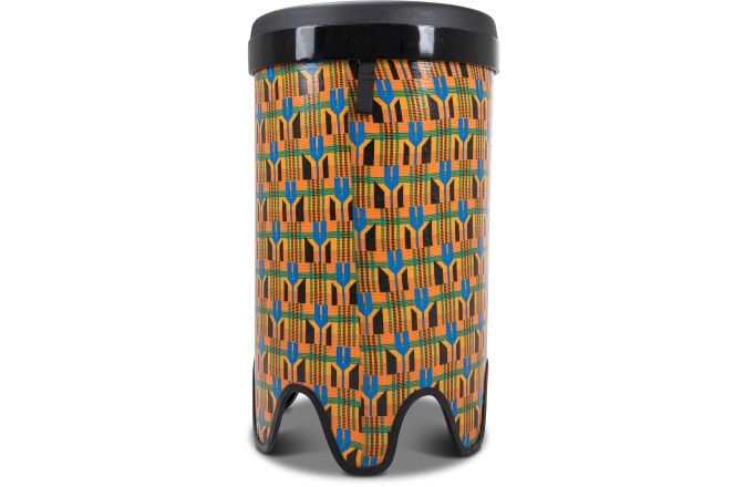 Tobă de mână Toca Freestyle II 14" x 24" Kente Cloth