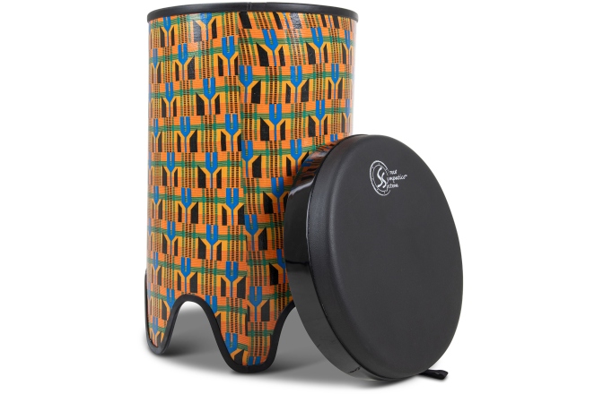 Tobă de mână Toca Freestyle II 14" x 24" Kente Cloth