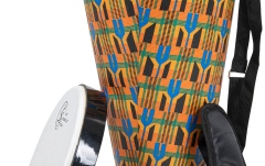 Tobă de mână Toca Freestyle II Kente Cloth