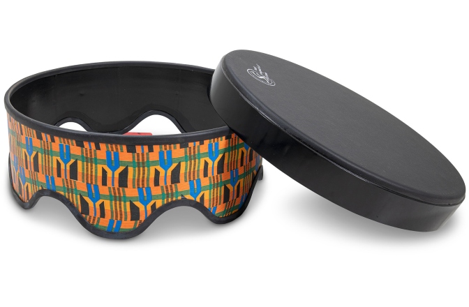 Tobă de mână Toca Gathering Drum Freestyle II Kente Cloth