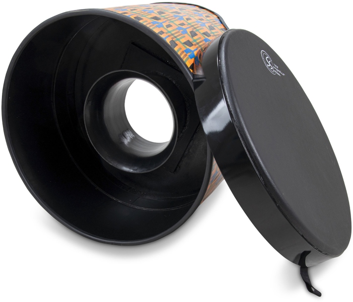 Toca Gathering Drum Freestyle II Kente Cloth TSSGD-18KT-SLP