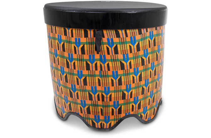 Toba de mana  Toca Gathering Drum Freestyle II Kente Cloth TSSGD-18KT-SLP