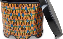 Toba de mana  Toca Gathering Drum Freestyle II Kente Cloth TSSGD-18KT-SLP