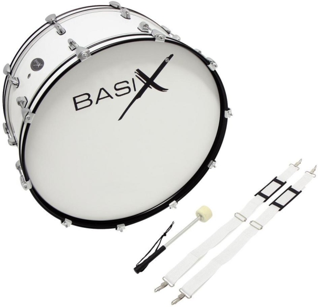 Basix Marching Bass Drum 24