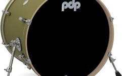 Tobă mare DW PDP BD Concept Maple (arţar) Satin Olive 22x18"