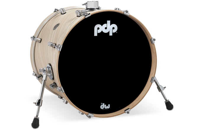 Tobă mare DW PDP BD Concept Maple (arţar) Twisted Ivory 20x16"