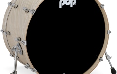 Tobă mare DW PDP BD Concept Maple (arţar) Twisted Ivory 24x14"