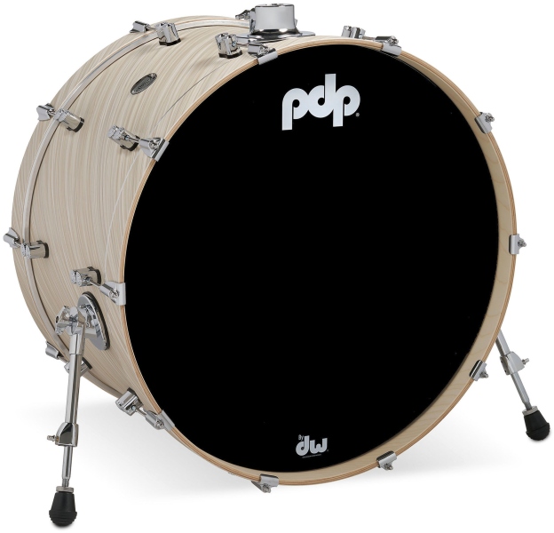 DW PDP BD Concept Maple (arţar) Twisted Ivory 24x14