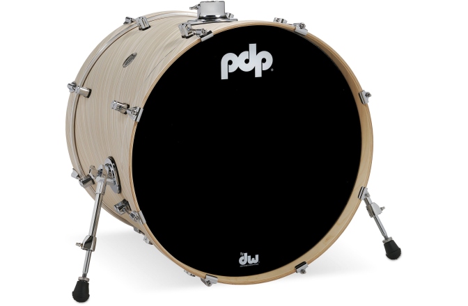 Tobă mare DW PDP Concept Maple (arţar) Twisted Ivory 22x18"