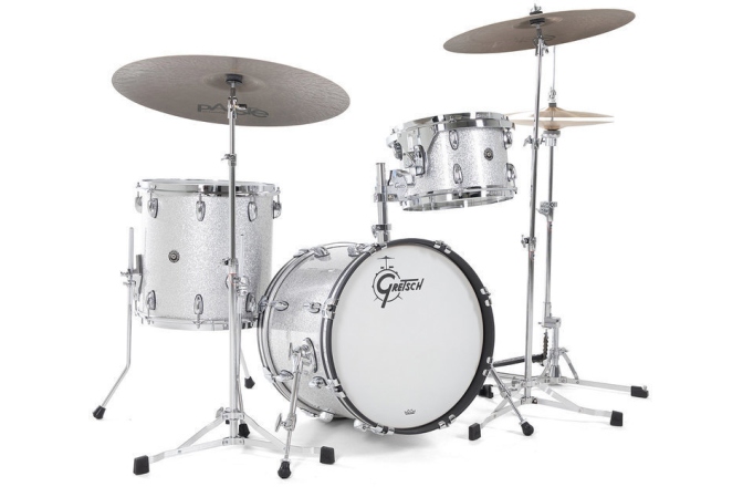 Toba mare Gretsch BD USA Brooklyn Argintiu strălucitor  24" x 16"