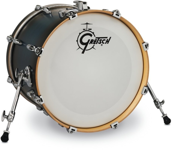 Gretsch Renown Maple Bass Drum Satin Antique Blue Burst 18