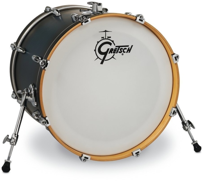 Gretsch Renown Maple Bass Drum Satin Antique Blue Burst 20