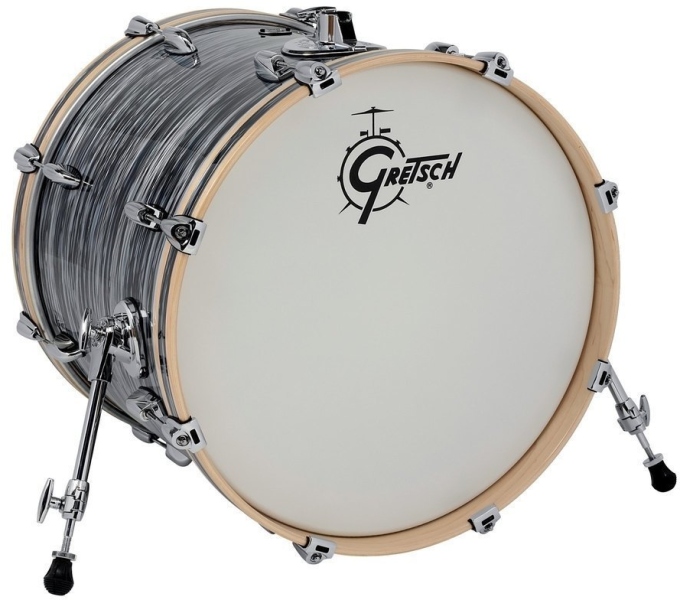 Gretsch Renown Maple Bass Drum Silver Oyster Pearl 20