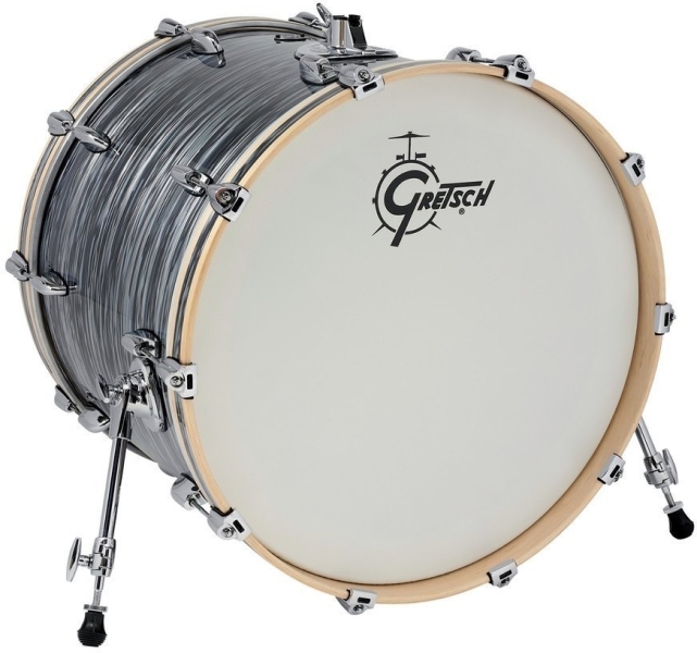 Gretsch Renown Maple Bass Drum Silver Oyster Pearl 22