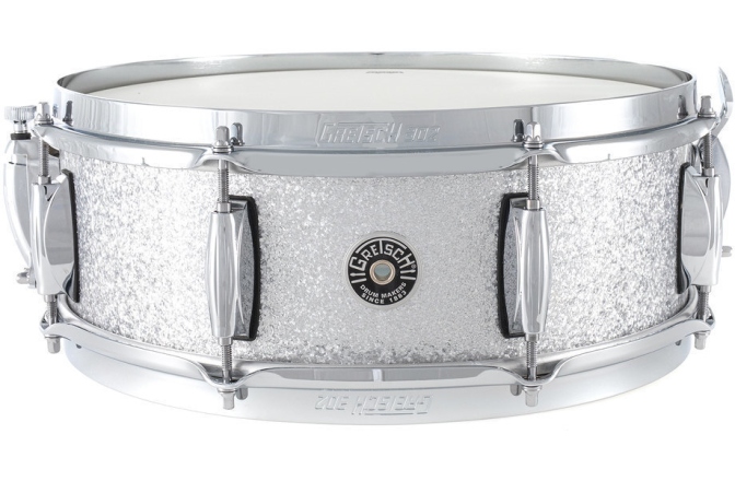 Toba mare Gretsch SN USA Brooklyn Argintiu strălucitor 14" x 5"