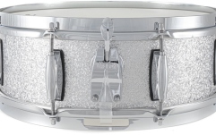 Toba mare Gretsch SN USA Brooklyn Argintiu strălucitor 14" x 5"