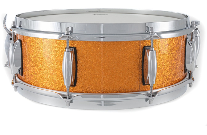 Toba mare Gretsch SN USA Brooklyn Auriu strălucitor 14" x 5"