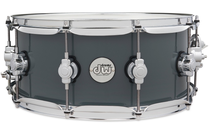 Tobă mică DW Design Series Steel Gray 14" x 6"