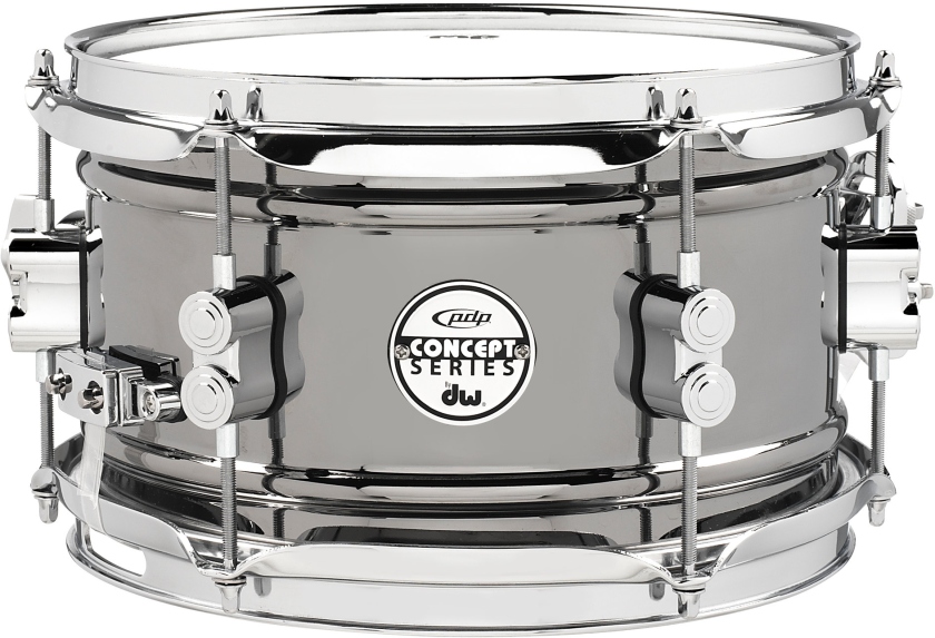 DW PDP Black Nickel Over Steel 10 x 6