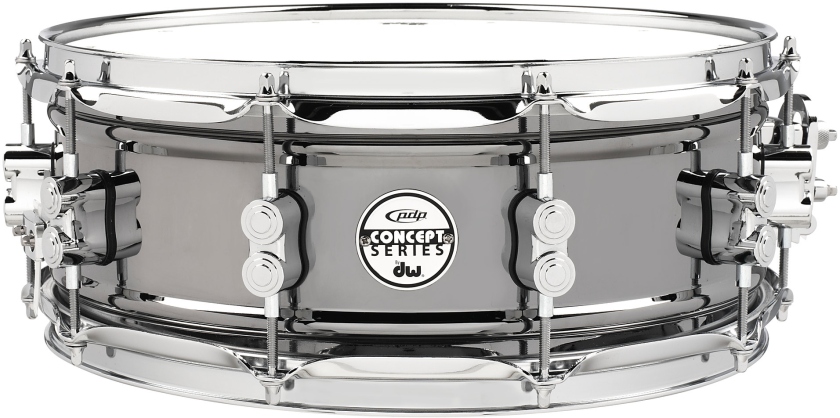 DW PDP Black Nickel Over Steel 14 x 5,5
