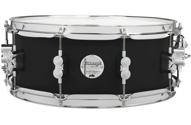 Tobă mică DW PDP Concept Maple Finish Ply Negru Satin