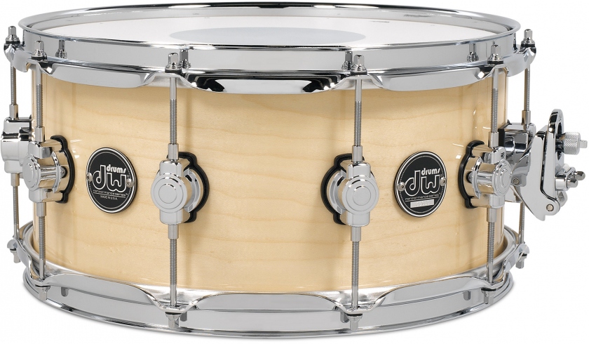 DW Performance Natural Laquer Snare 14 x 6.5