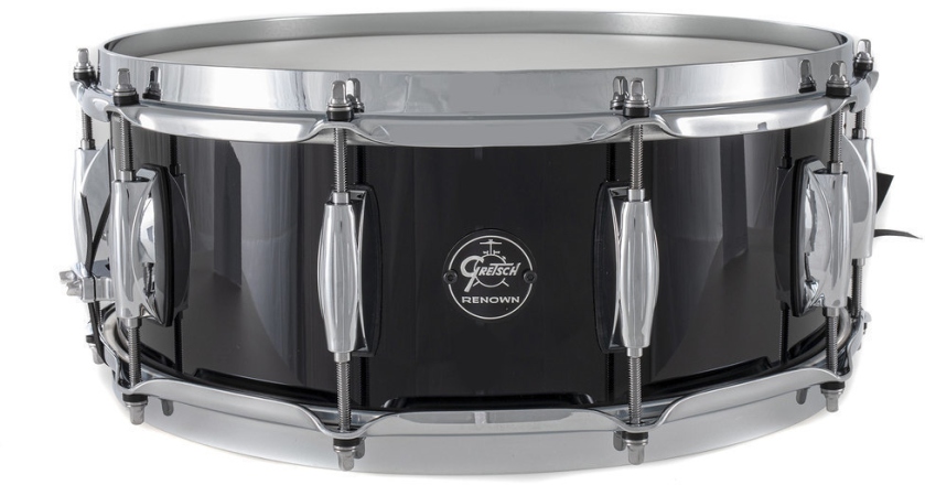 Gretsch Renown Maple Snare drum Piano Black 14