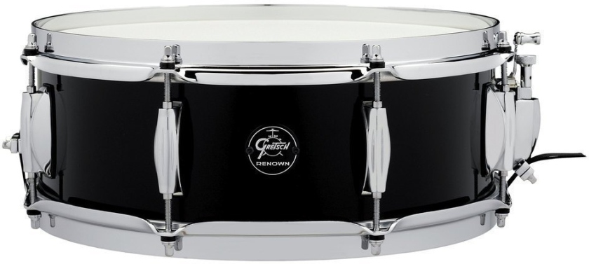 Gretsch Renown Maple Snare drum Piano Black 14