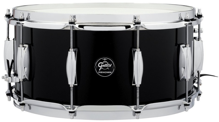 Gretsch Renown Maple Snare drum Piano Black 14