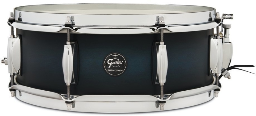 Gretsch Renown Maple Snare drum Satin Antique Blue Burst 14