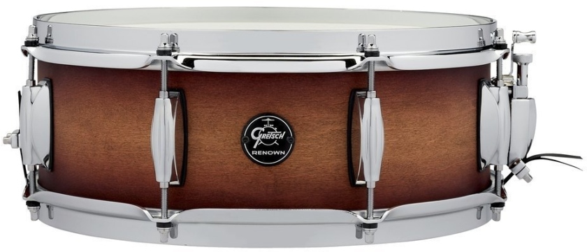 Gretsch Renown Maple Snare drum Satin Tobacco Burst 14