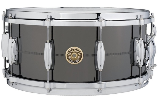 Toba mica Gretsch SN USA 14" x 6.5" BLACK