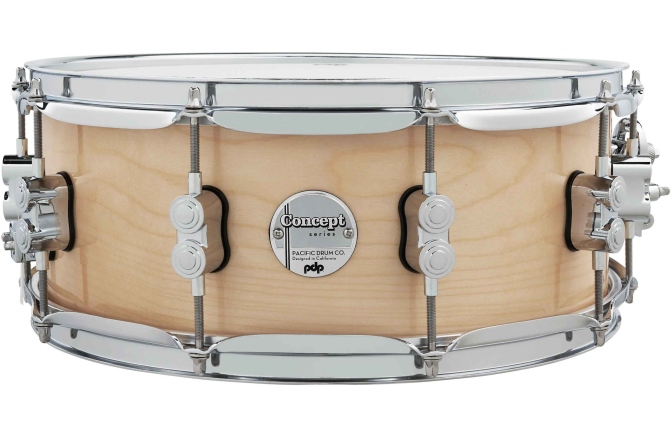 Tobă mică/ Premier DW PDP Concept Maple Natural Lacquer CR HW 5.5x14 PDCM5514SSNA