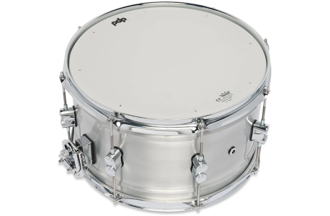 Tobă mică/ Premier DW PDP Concept Series 8x14 1.2mm Natural Satin Brushed Aluminum PDSN0814NBAC