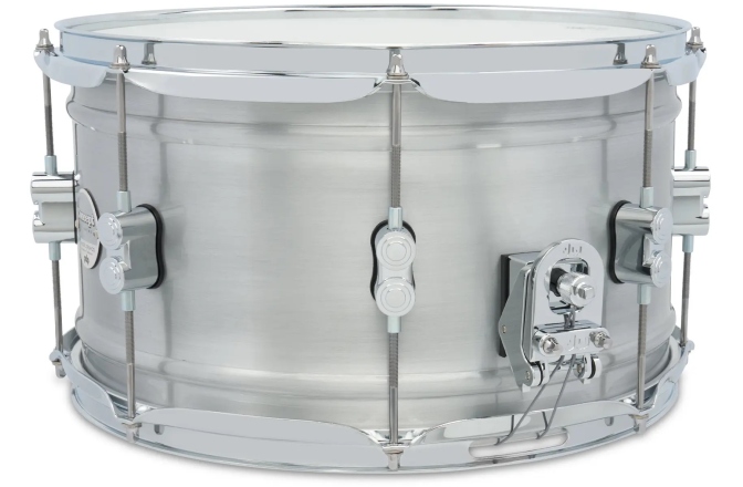 Tobă mică/ Premier DW PDP Concept Series 8x14 1.2mm Natural Satin Brushed Aluminum PDSN0814NBAC