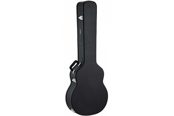 Case for Acoustic Bass - Black, Flat Top, Economy Series, Chrome Hardware, 130cm Length Case for Acoustic Bass - Black, Flat Top, Economy Series, Chrome Hardware, 130cm Length