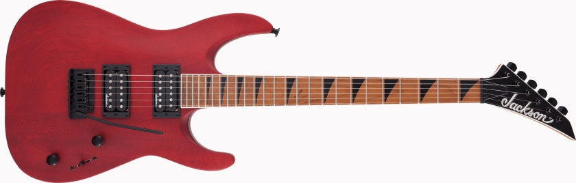 Jackson JS Series Dinky Arch Top JS24 DKAM Caramelized Maple Fingerboard Red Stain