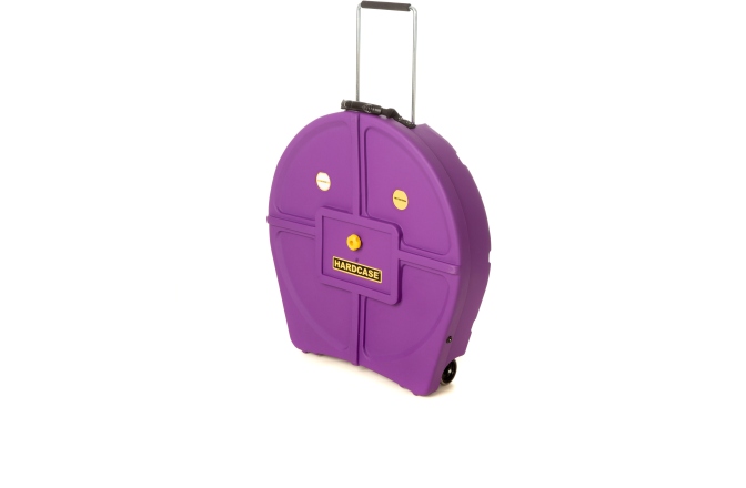 Toc cinele Hardcase Cymbal Trolley-Case with Wheels 24" - Purple / for 12 Cymbals