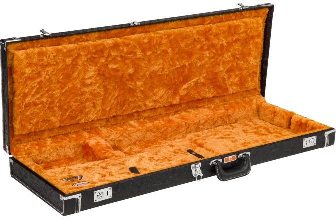 Toc de Chitară Electrică Fender Waylon Jennings Strat/Tele Case Black Tooled Leather