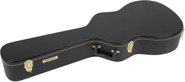Gretsch Guitars G6296 Round Neck Resonator Flat Top Case Black