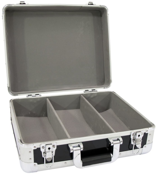 Roadinger CD Case ALU digital booking rounded black