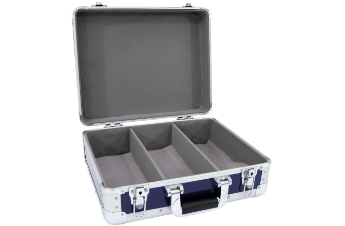 Toc de transport Roadinger CD Case ALU digital booking rounded blue