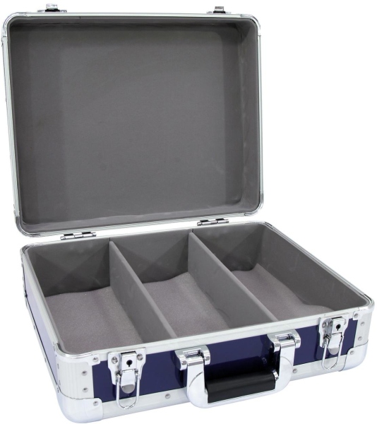 Roadinger CD Case ALU digital booking rounded blue