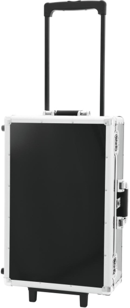 Roadinger CD Case black 120 CDs with Trolley