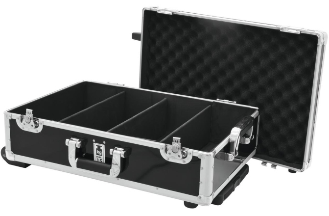 Toc de transport Roadinger CD Case black 120 CDs with Trolley