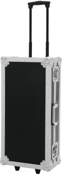 Roadinger CD Case black 150 CDs Trolley