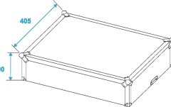 Toc de transport Roadinger CD Case Pro black