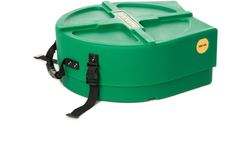 Hardcase Piccolo Case 10'' (3''-4'') Dark Green / foam pads